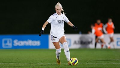 Once inicial del Real Madrid frente al Madrid CFF