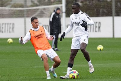 entrenamiento del real madrid