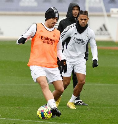 entrenamiento del real madrid