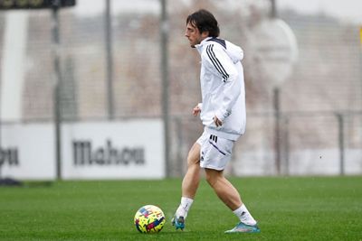 entrenamiento del real madrid