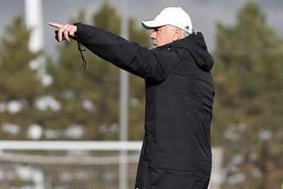 entrenamiento del real madrid