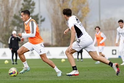 entrenamiento del real madrid
