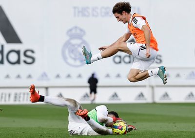 entrenamiento del real madrid