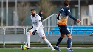Match d'entraînement à la Ciudad Real Madrid