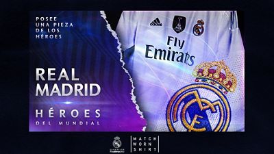 Historic Real Madrid jerseys in special auction