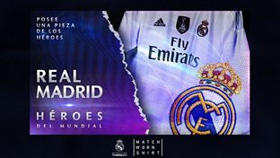 Historic Real Madrid jerseys in special auction