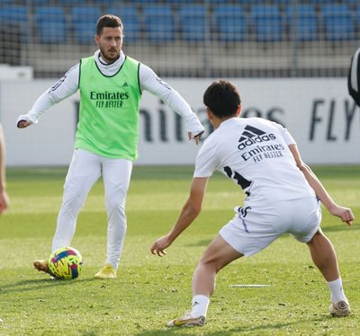 entrenamiento del real madrid