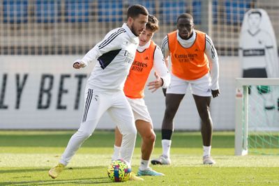 entrenamiento del real madrid