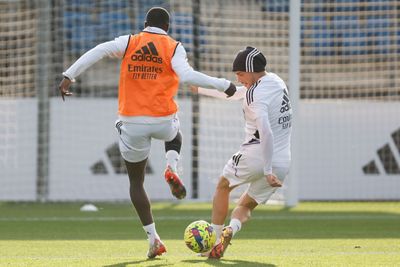 entrenamiento del real madrid