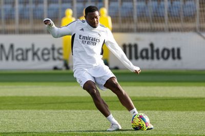 entrenamiento del real madrid