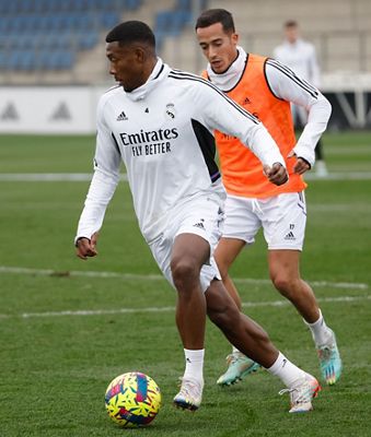 entrenamiento del real madrid