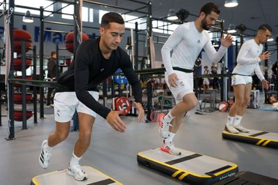 entrenamiento del real madrid