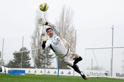 entrenamiento del real madrid