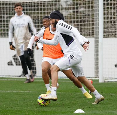 entrenamiento del real madrid