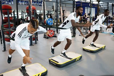 entrenamiento del real madrid