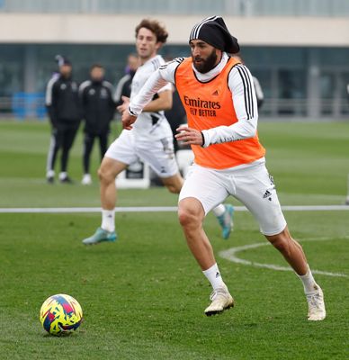 entrenamiento del real madrid