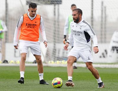 entrenamiento del real madrid