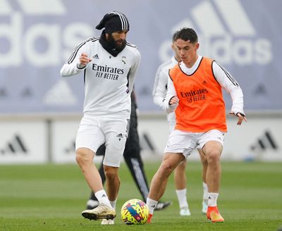 entrenamiento del real madrid