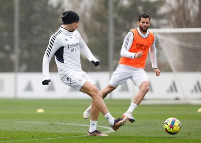 entrenamiento del real madrid