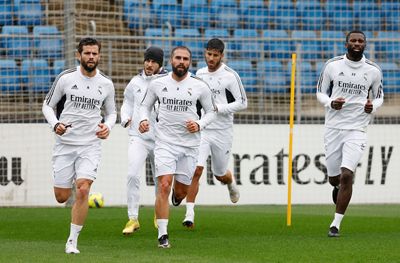 entrenamiento del real madrid