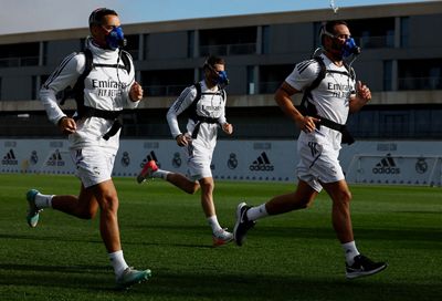 entrenamiento del real madrid