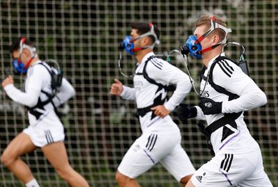 entrenamiento del real madrid