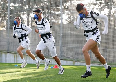entrenamiento del real madrid