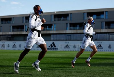 entrenamiento del real madrid