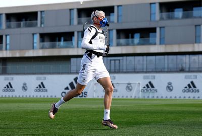entrenamiento del real madrid