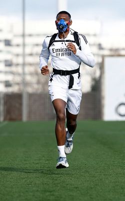 entrenamiento del real madrid