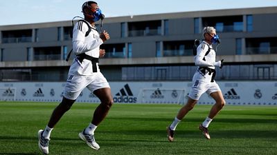 Konditionstests in der Real Madrid Stadt