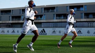 Konditionstests in der Real Madrid Stadt