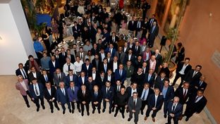 The Real Madrid Former Players Association holds its Christmas dinner