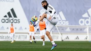 Nouvel entraînement à la Ciudad Real Madrid