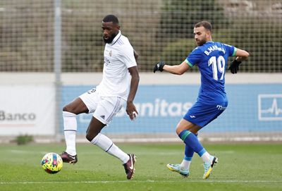 entrenamiento del real madrid