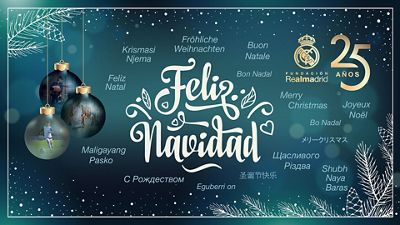 La Fundación Real Madrid felicita la Navidad y desea un próspero 2023