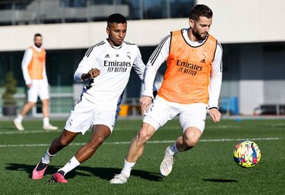 entrenamiento del real madrid