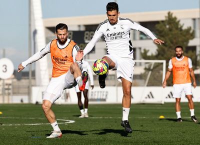 entrenamiento del real madrid