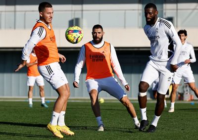entrenamiento del real madrid