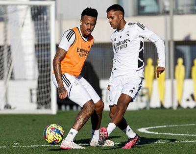 entrenamiento del real madrid