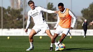 Intensity in the second training session of the week