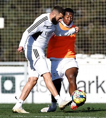 entrenamiento del real madrid