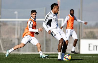 entrenamiento del real madrid