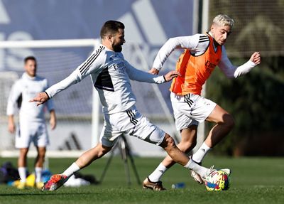 entrenamiento del real madrid