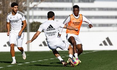 entrenamiento del real madrid