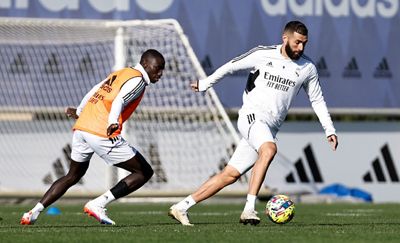 entrenamiento del real madrid