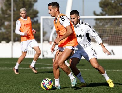 entrenamiento del real madrid