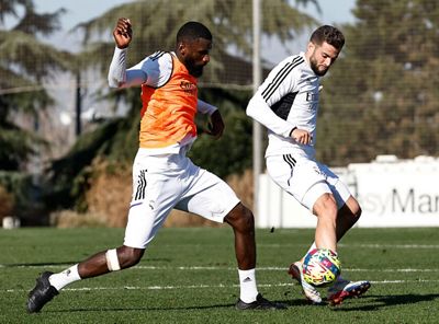 entrenamiento del real madrid