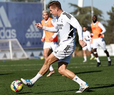 entrenamiento del real madrid