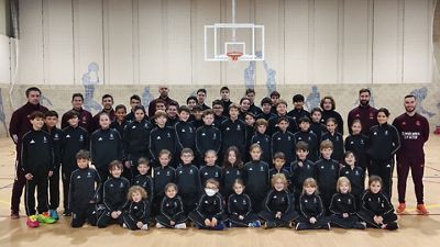 Arrancó el primer campus navideño de baloncesto de la Fundación Real Madrid